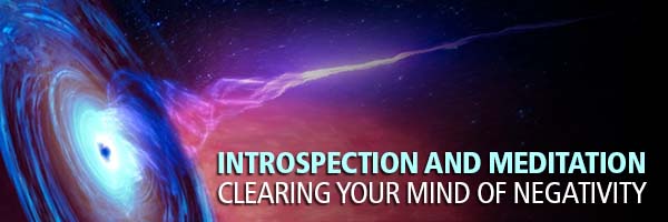 Introspection and Meditation with Black Hole Mind Mapping
