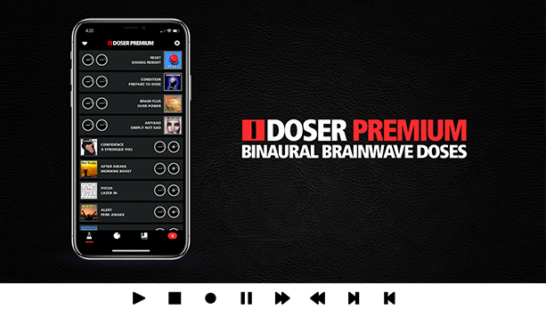 iDoser for Mobile Phones Binaural Beats and Stress Relief