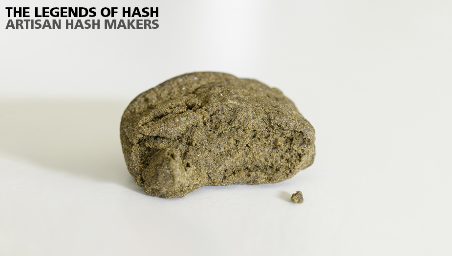 Legends Of Hash Making Dry Sift Hash and Water Hash Frenchy Cannoli