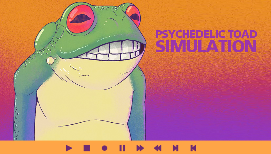 PSYCHEDELIC TOAD SIMULATION Virtual Interactive Trip