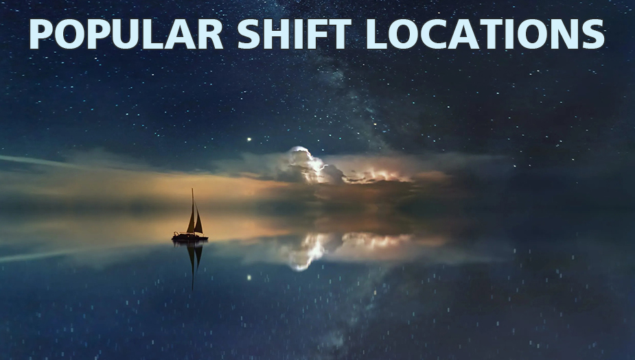 places to reality shift to
