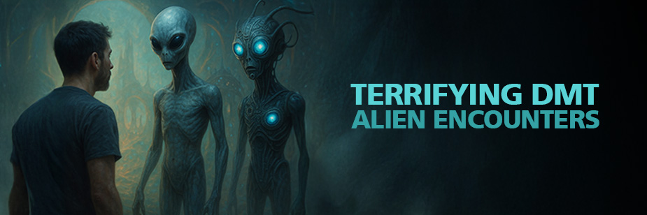 DMT alien encounters and DMT entities. Exploring psychedelic alien experiences and machine elves DMT