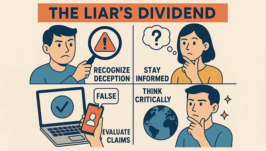 What Is the Liar's Dividend How to SPOT and RESIST!