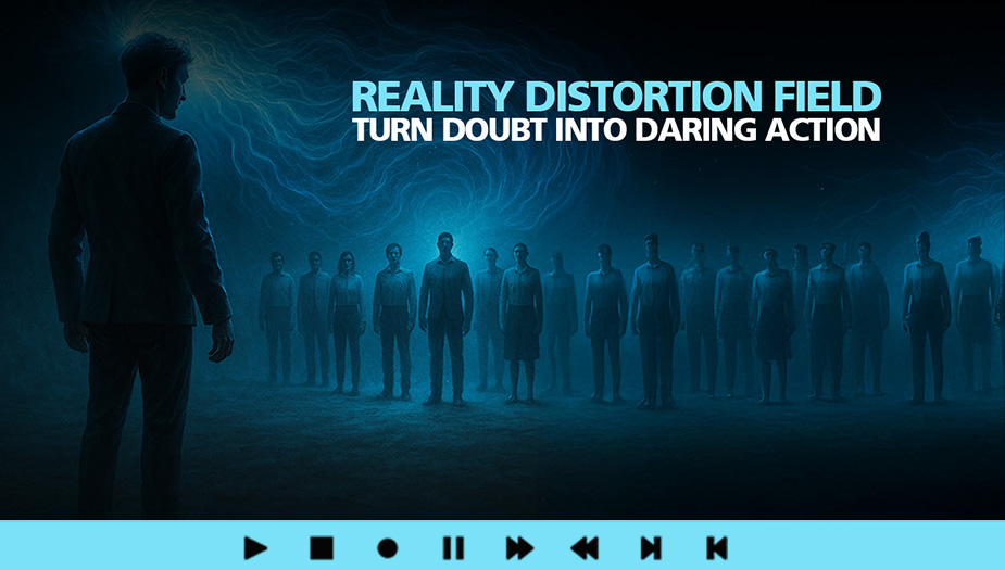 REALITY DISTORTION FIELD Turn Doubt Into Daring Action
